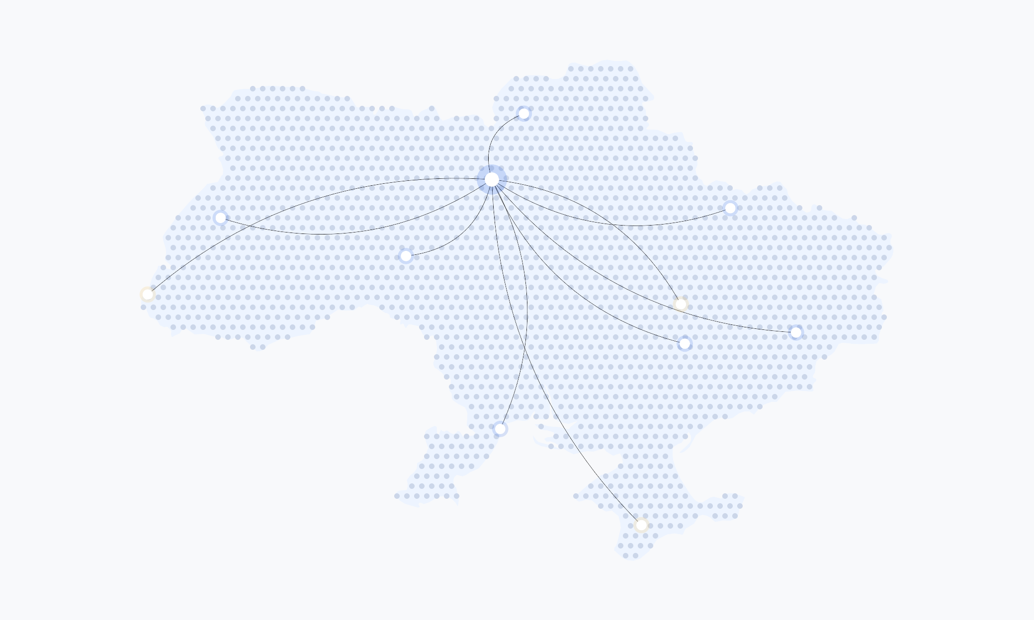 Світова карта покриття